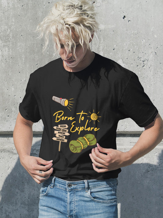 Adventure Typography oversized T-shirt