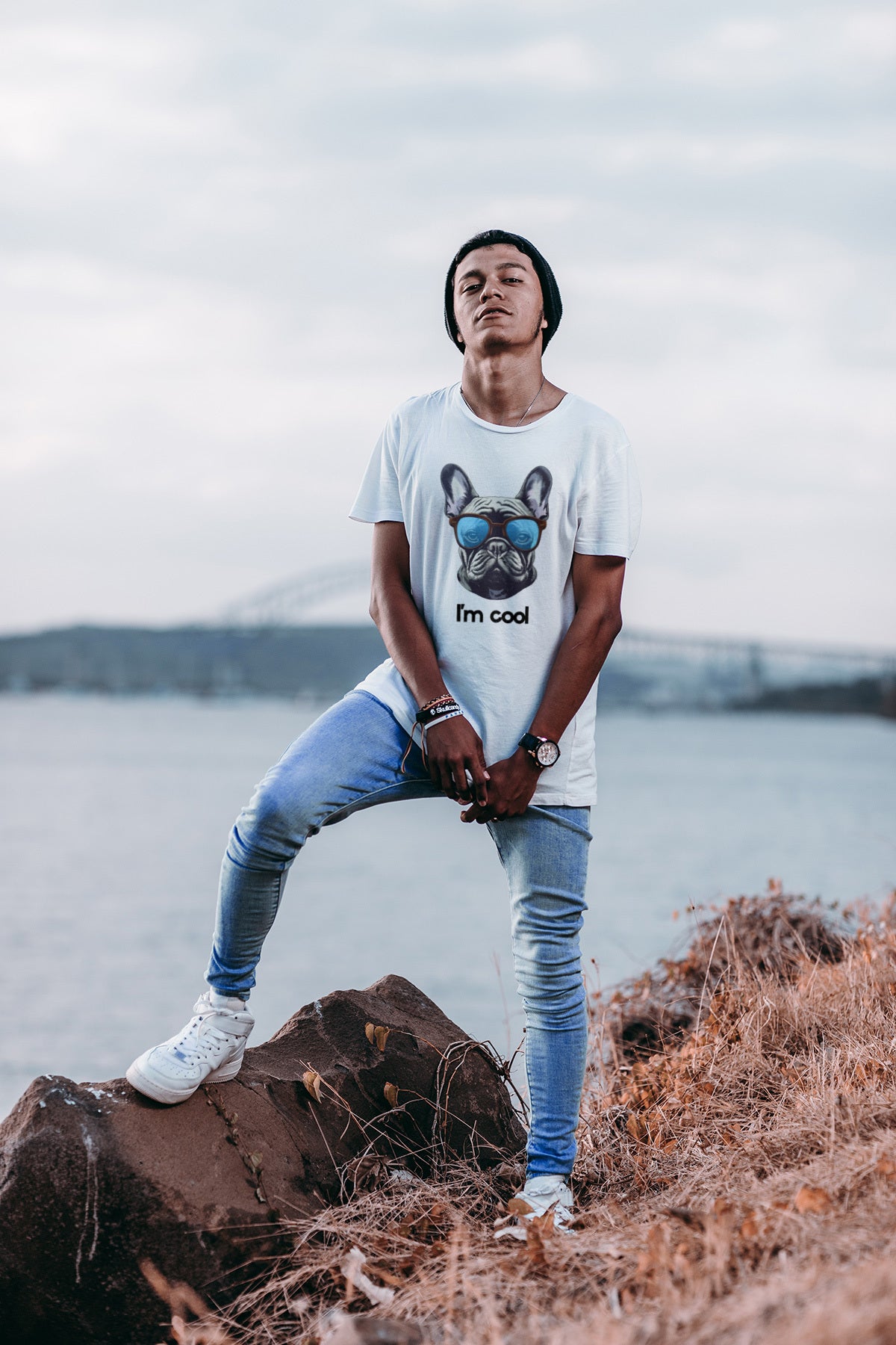 Unisex Cool Pop Oversize T-Shirt